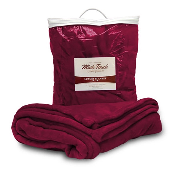 Mink Touch Luxury Blanket - Mink Touch Luxury Blanket - Image 1 of 8