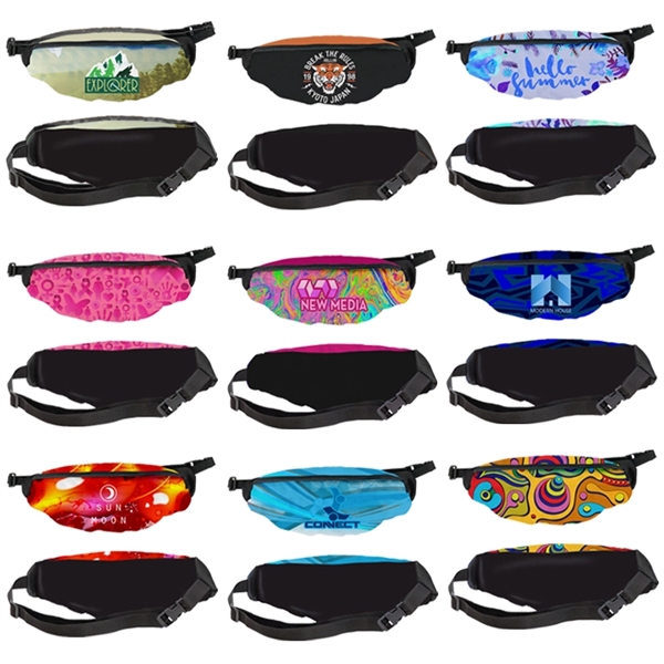 Wide Full Color Fanny Pack - Wide Full Color Fanny Pack - Image 14 of 25