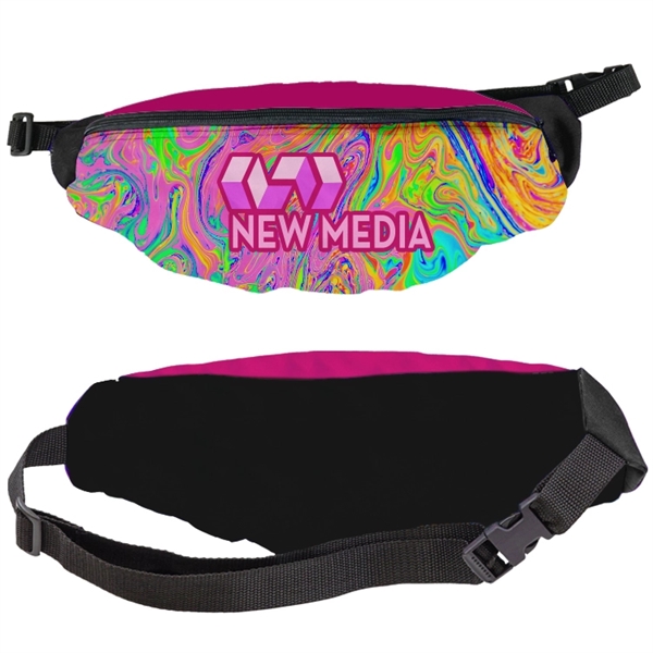 Wide Full Color Fanny Pack - Wide Full Color Fanny Pack - Image 21 of 25