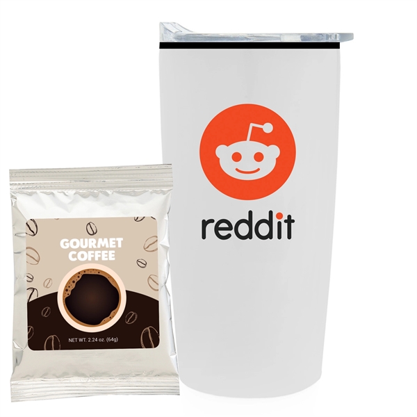 20 oz. Straight Tumbler With Plastic Liner Gift Set - 20 oz. Straight Tumbler With Plastic Liner Gift Set - Image 4 of 5