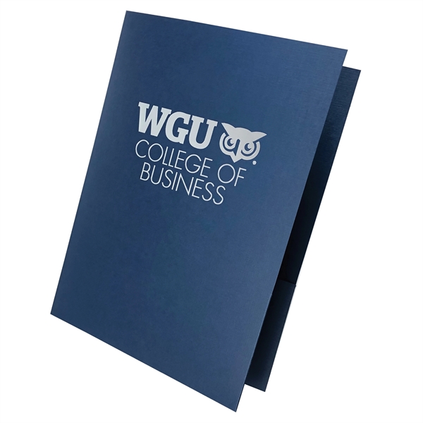 Foil Stamped Folder on Premium Linen Stock (3 Prod. Days) - Foil Stamped Folder on Premium Linen Stock (3 Prod. Days) - Image 2 of 2