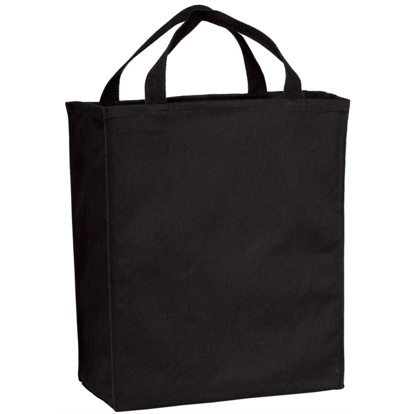 Port Authority Ideal Twill Grocery Tote. - Port Authority Ideal Twill Grocery Tote. - Image 3 of 4