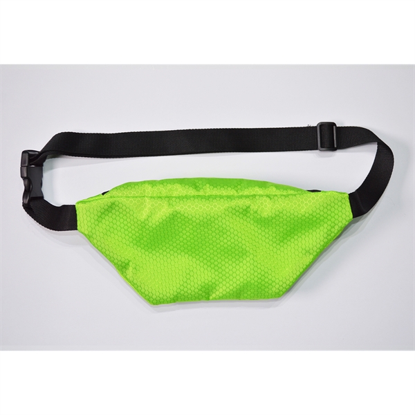 Screen Print  Double  Front Pocket Waist Bag - Screen Print  Double  Front Pocket Waist Bag - Image 2 of 2