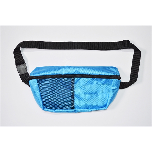 Screen Print Single Front Pocket Waist Bag 2 - Screen Print Single Front Pocket Waist Bag 2 - Image 1 of 2