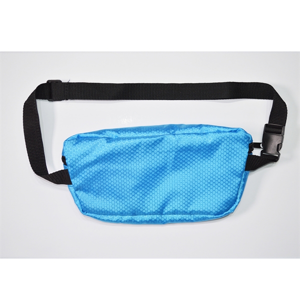 Screen Print Single Front Pocket Waist Bag 2 - Screen Print Single Front Pocket Waist Bag 2 - Image 2 of 2