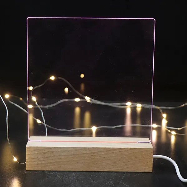 LED Acrylic Dry Erase Board - LED Acrylic Dry Erase Board - Image 3 of 4