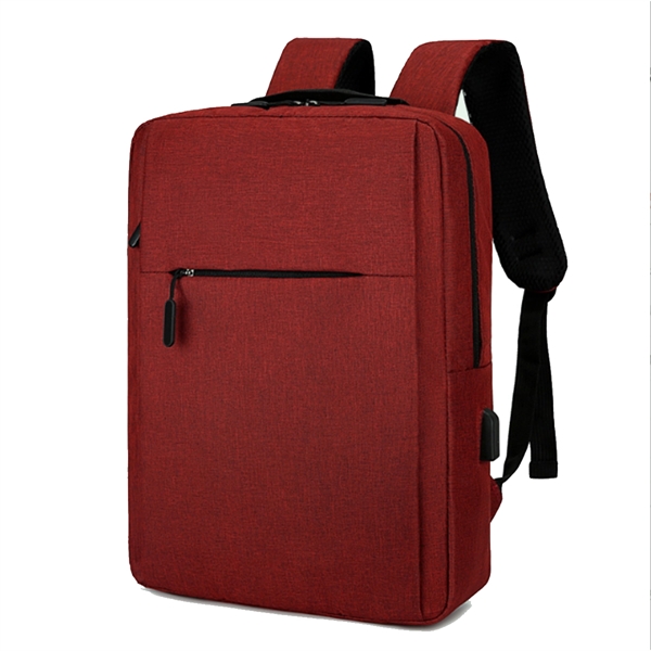 Laptop Backpack With Usb Charging - Laptop Backpack With Usb Charging - Image 5 of 5