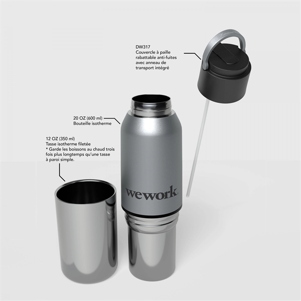SWITCH-HITTER 2-IN-1 SPORT  600 ML / 20 OZ STAINLESS STEEL B - SWITCH-HITTER 2-IN-1 SPORT  600 ML / 20 OZ STAINLESS STEEL B - Image 3 of 23