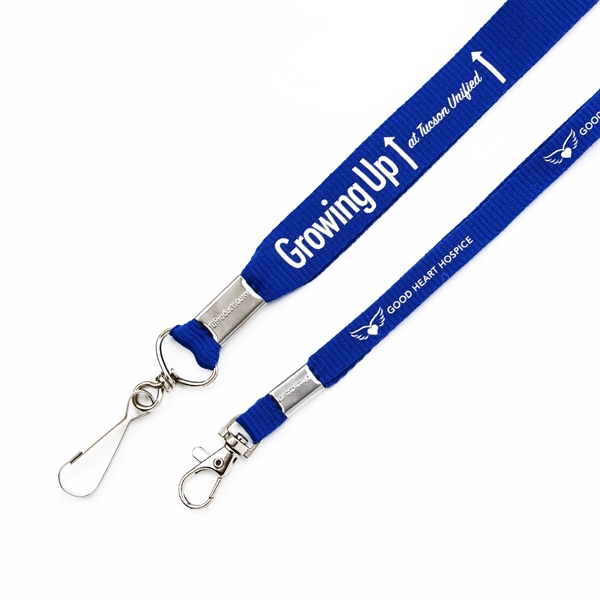 Flat Polyester Lanyard - Flat Polyester Lanyard - Image 15 of 18