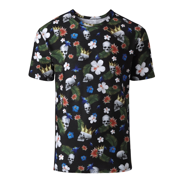Softspun Crew with Allover Print - Softspun Crew with Allover Print - Image 0 of 2