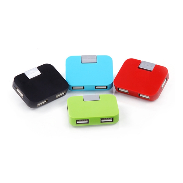 Mini Cube 4-Port USB Hub - Mini Cube 4-Port USB Hub - Image 1 of 2