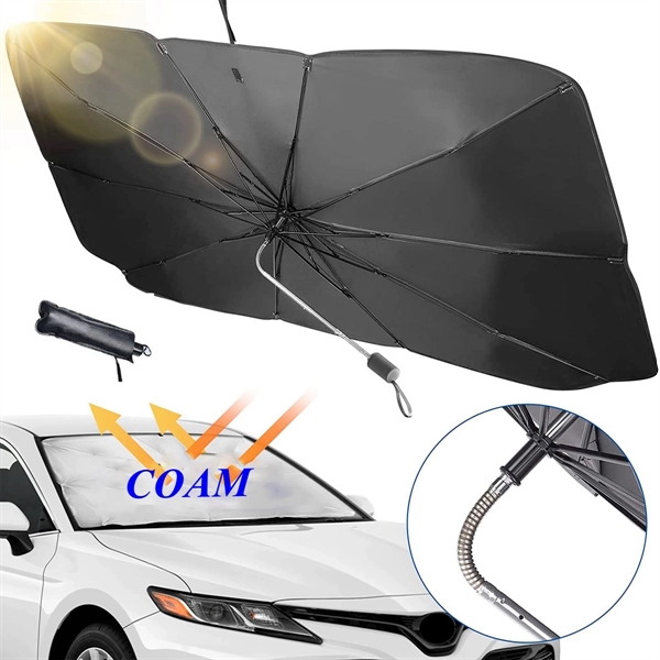 Car Windshield Sun Shade Umbrella - Car Windshield Sun Shade Umbrella - Image 0 of 3