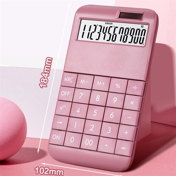 12 Digit Desktop Calculator with Large LCD Display - 12 Digit Desktop Calculator with Large LCD Display - Image 2 of 4