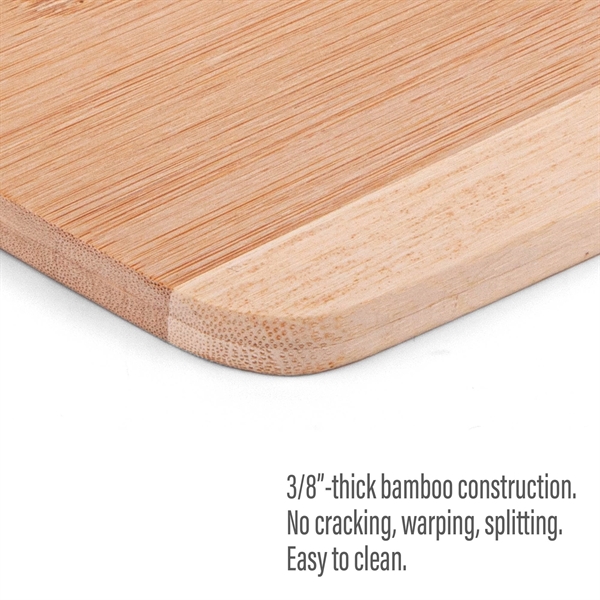 Albury 13-Inch Bamboo Cutting Board - Albury 13-Inch Bamboo Cutting Board - Image 3 of 4