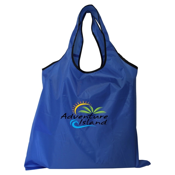 Bazaar RPET Folding Reusable Tote Bag - Bazaar RPET Folding Reusable Tote Bag - Image 1 of 6