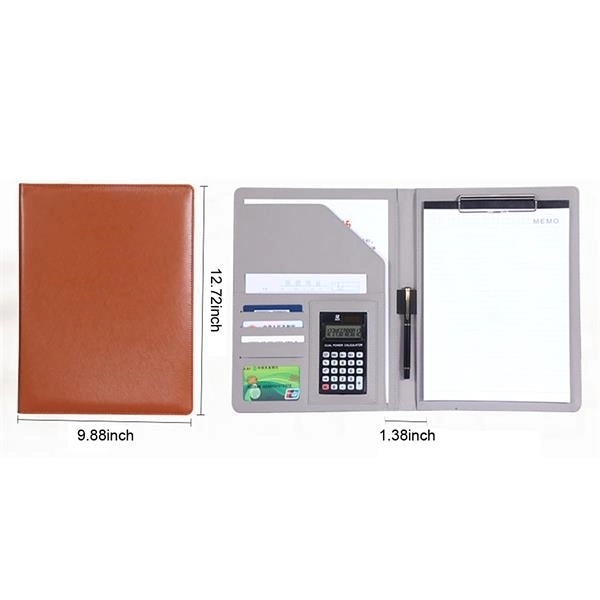 Manager Folder With Calculator - Manager Folder With Calculator - Image 1 of 2