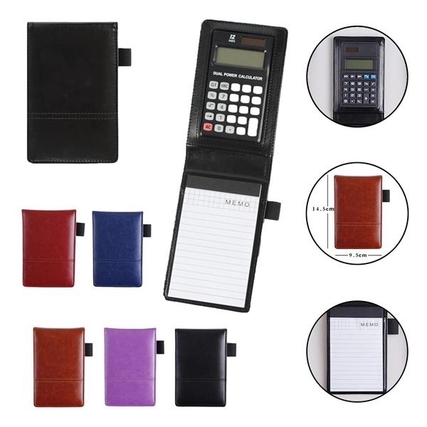 Pocket Notepad with Calculator - Pocket Notepad with Calculator - Image 0 of 3