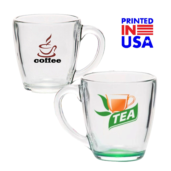 15.5 oz. Tapered Glass Coffee Mugs w/ Custom Imprint - 15.5 oz. Tapered Glass Coffee Mugs w/ Custom Imprint - Image 0 of 0