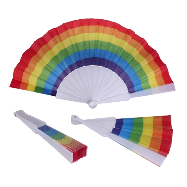 Rainbow fan - Rainbow fan - Image 0 of 4