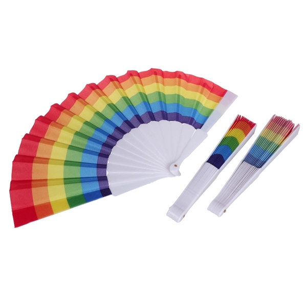 Rainbow fan - Rainbow fan - Image 1 of 4
