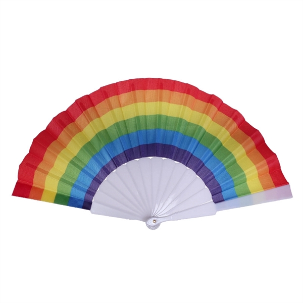 Rainbow fan - Rainbow fan - Image 3 of 4
