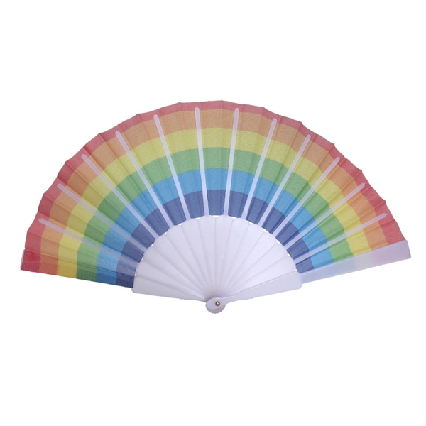 Rainbow fan - Rainbow fan - Image 4 of 4