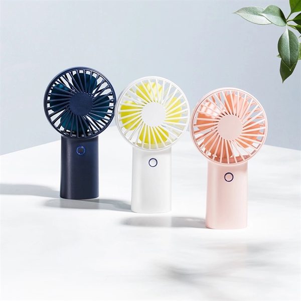 Rechargeable Handheld Fan - Rechargeable Handheld Fan - Image 0 of 5