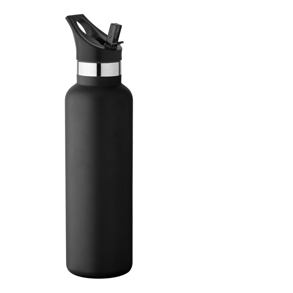 20oz Vacuum Insulated Bottle with straw - 20oz Vacuum Insulated Bottle with straw - Image 2 of 17