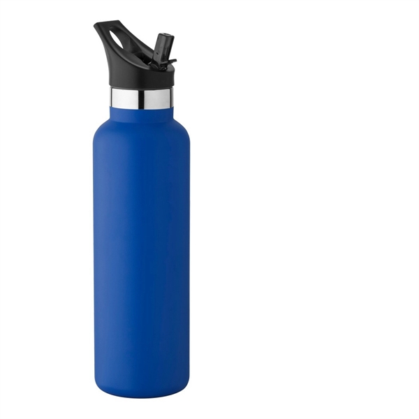 20oz Vacuum Insulated Bottle with straw - 20oz Vacuum Insulated Bottle with straw - Image 3 of 17