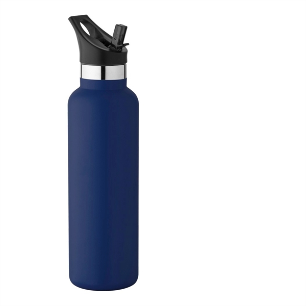 20oz Vacuum Insulated Bottle with straw - 20oz Vacuum Insulated Bottle with straw - Image 4 of 17