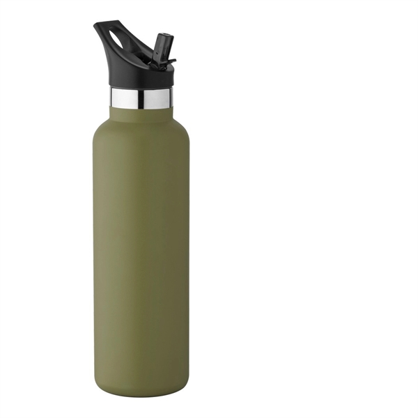 20oz Vacuum Insulated Bottle with straw - 20oz Vacuum Insulated Bottle with straw - Image 8 of 17