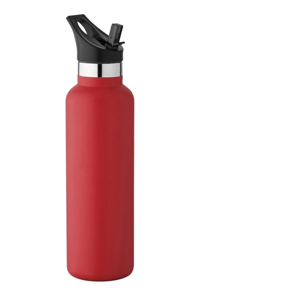 20oz Vacuum Insulated Bottle with straw - 20oz Vacuum Insulated Bottle with straw - Image 12 of 17