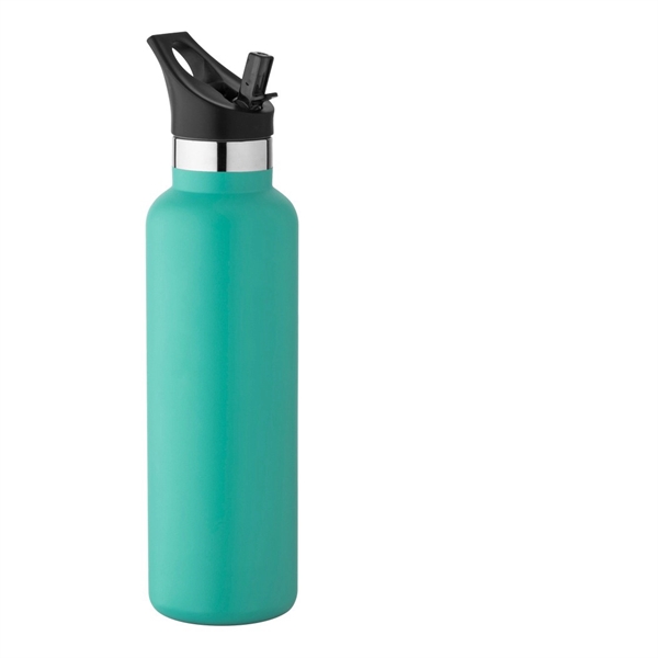 20oz Vacuum Insulated Bottle with straw - 20oz Vacuum Insulated Bottle with straw - Image 14 of 17