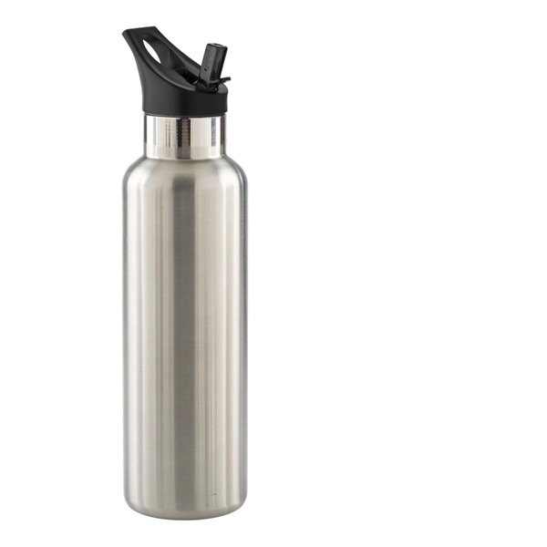 20oz Vacuum Insulated Bottle with straw - 20oz Vacuum Insulated Bottle with straw - Image 15 of 17