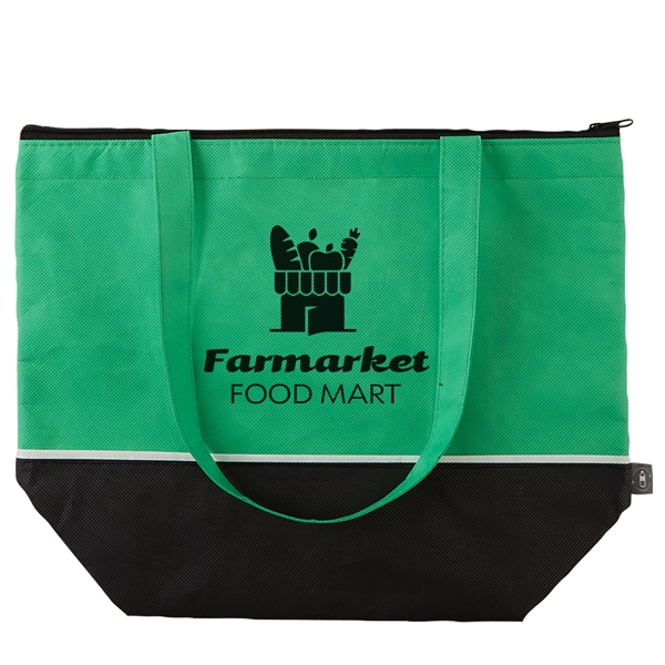 RPET Insulated Cooler Bag - RPET Insulated Cooler Bag - Image 2 of 5
