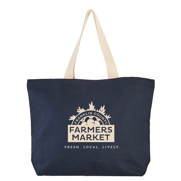 11.5 oz. Duck Canvas Tote Bag - 11.5 oz. Duck Canvas Tote Bag - Image 9 of 11