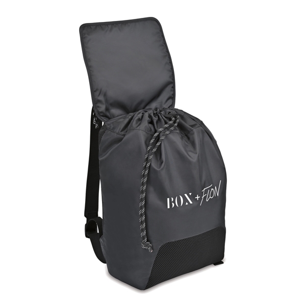 Revive Mesh Drawstring Backpack - Revive Mesh Drawstring Backpack - Image 1 of 2
