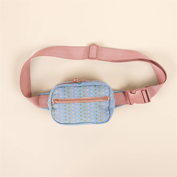 Small Hip Bag - Canvas-Denim - Small Hip Bag - Canvas-Denim - Image 5 of 8