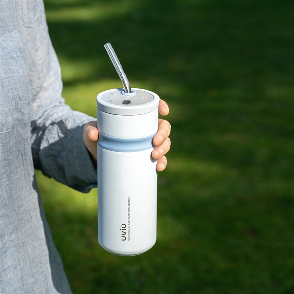 Uvio Self-purifying Straw Water Bottle - Uvio Self-purifying Straw Water Bottle - Image 23 of 35