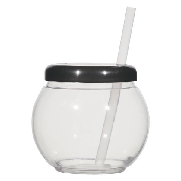 Download 20 oz. Fish Bowl Cup with Straw BNoticed | Put a Logo on ...