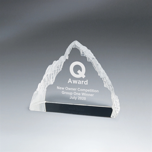 Crystal Iceberg Award - Small