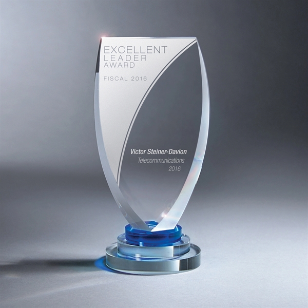 Multi-Tiered Optic Crystal Shield - Small
