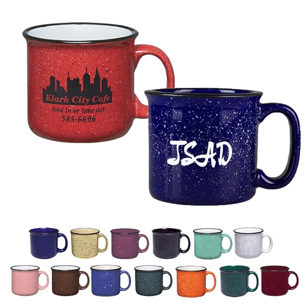 Premium Campfire Ceramic Coffee Mug - Premium Campfire Ceramic Coffee Mug - Image 0 of 2