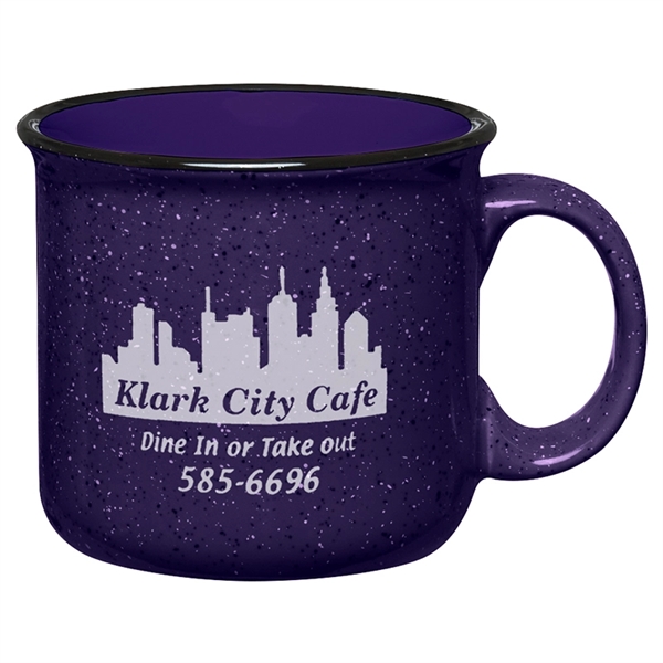 Premium Campfire Ceramic Coffee Mug - Premium Campfire Ceramic Coffee Mug - Image 1 of 2