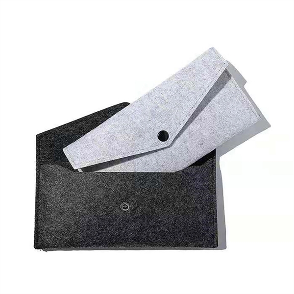 Wool Felt Phone Pouch - Wool Felt Phone Pouch - Image 1 of 3
