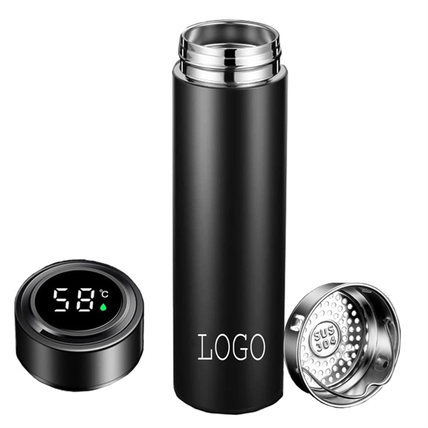 17 Oz. LED Temperature Display Water Cup