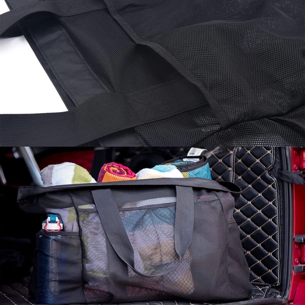 Mesh Beach Tote Bag - Mesh Beach Tote Bag - Image 1 of 6