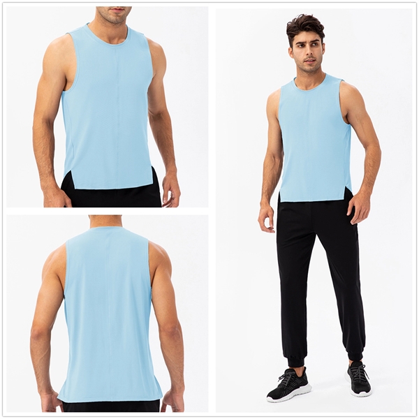 Men's Muscle Shirts Sleeveless Gym Workout Tank Top - Men's Muscle Shirts Sleeveless Gym Workout Tank Top - Image 1 of 4