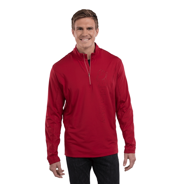 Men's CALTECH KNIT QUARTER ZIP - Men's CALTECH KNIT QUARTER ZIP - Image 21 of 22