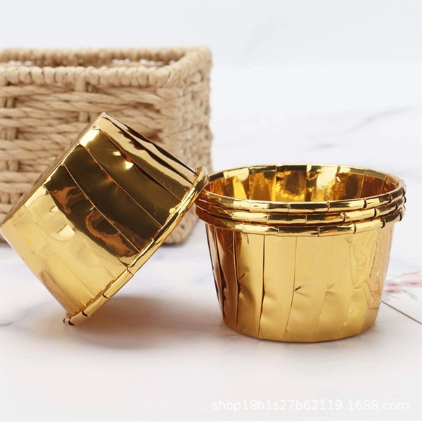 Foil Cupcake Wrappers - Foil Cupcake Wrappers - Image 2 of 3